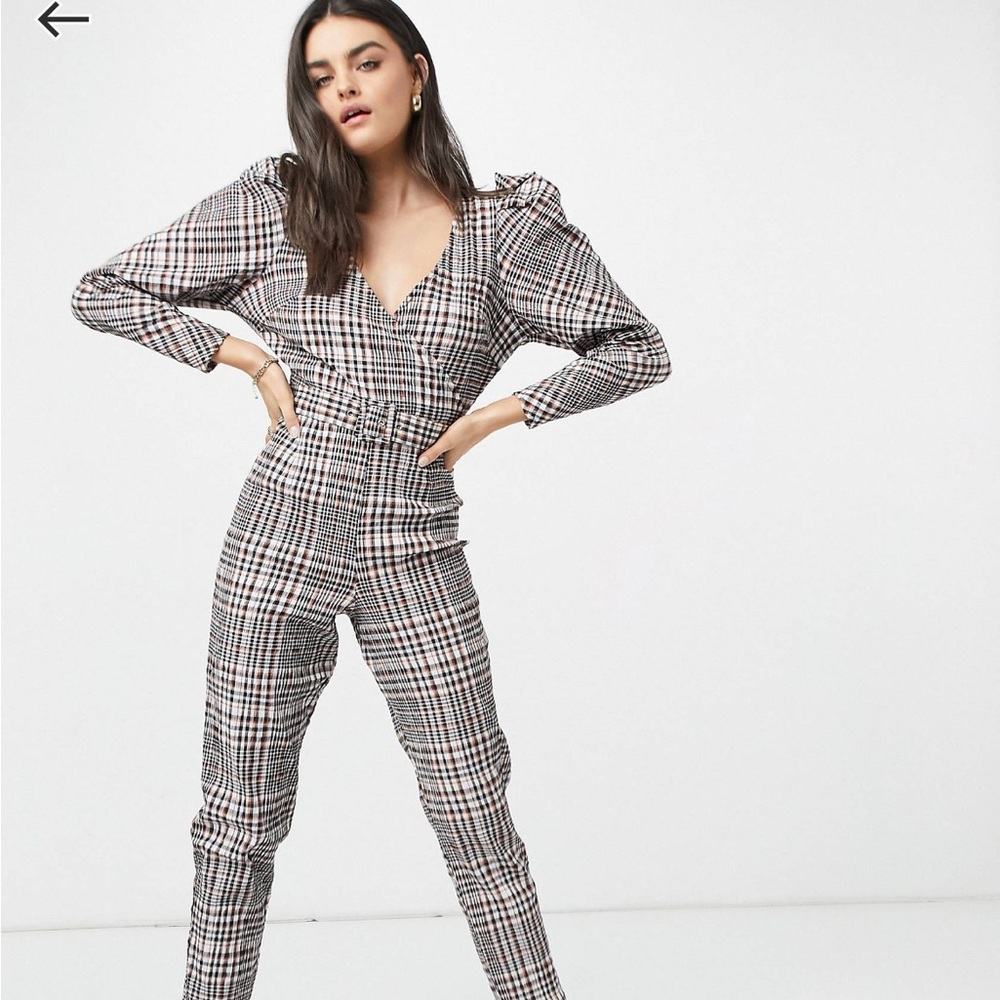 ASOS plaid Jumpsuit - SOLD OUT